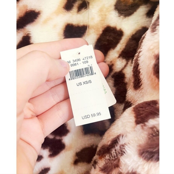 NWT Aerie Leopard Print Robe XS/S - Picture 8 of 8